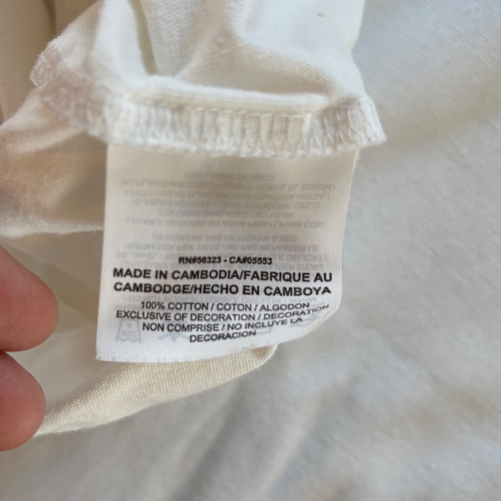 Nike Kids T Shirt Athletic Cut White Nike Logo Graphic Tee‎ Size S - Picture 2 of 5